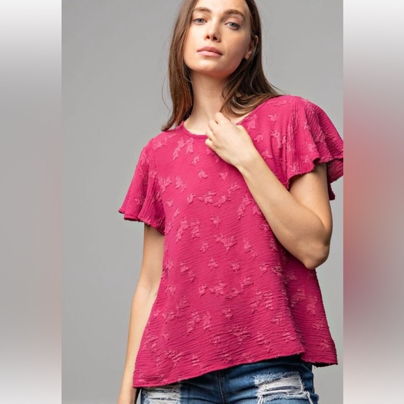 170 1 left ❤️Easel TEXTURED LOOSE FIT TOP AND SHORTS
-MATCHING SET - Picture 2 of 6